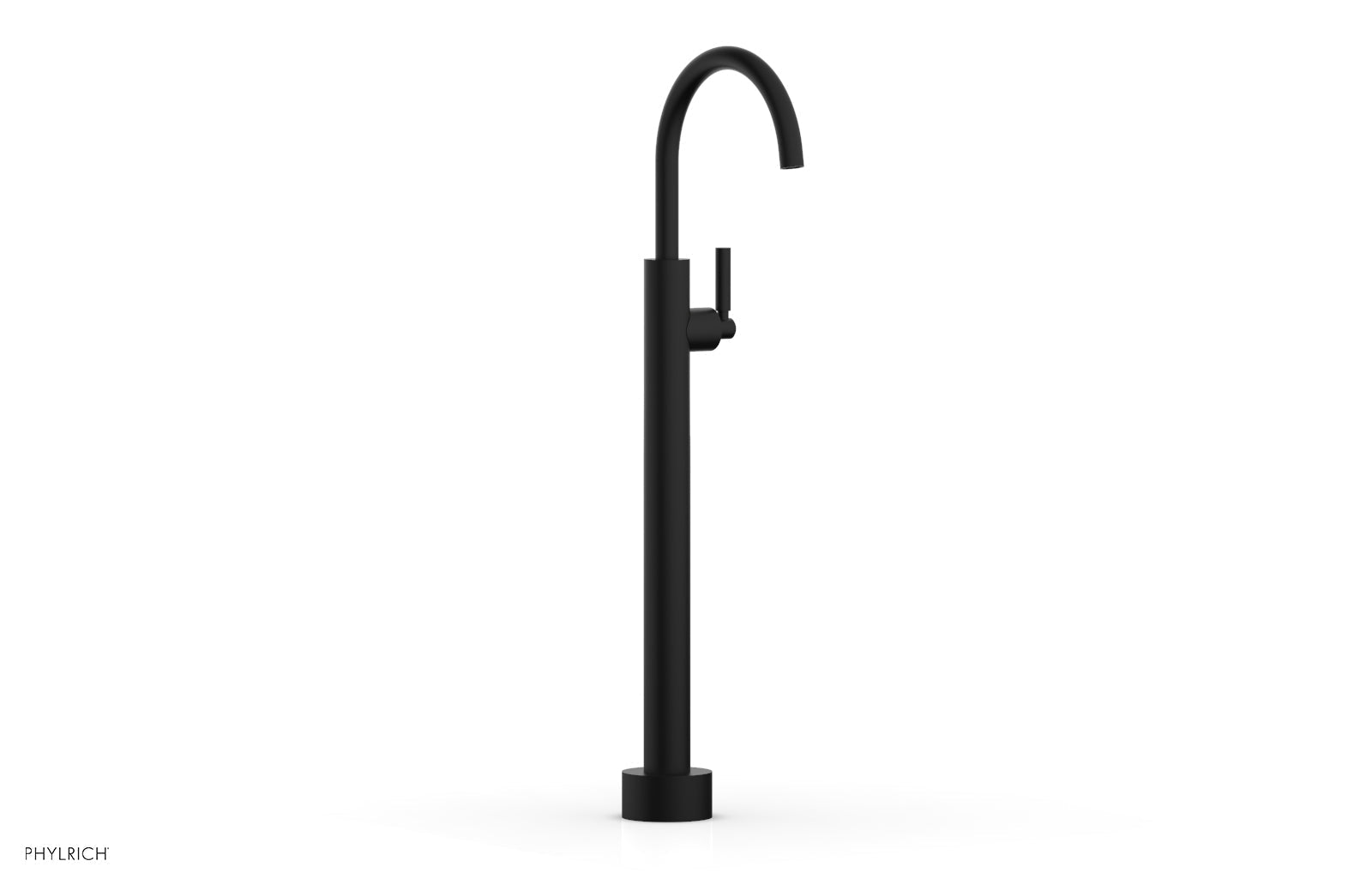 Phylrich BASIC Low Floor Mount Tub Filler - Lever Handle