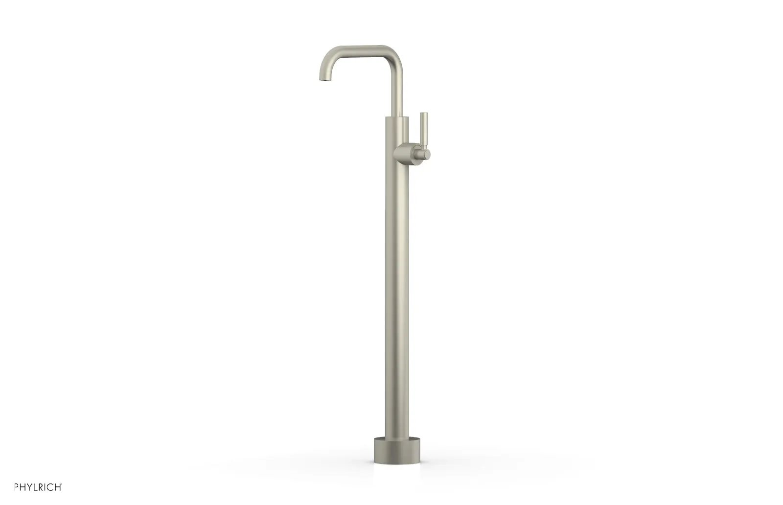 Phylrich BASIC Tall Floor Mount Tub Filler - Lever Handle by Phylrich