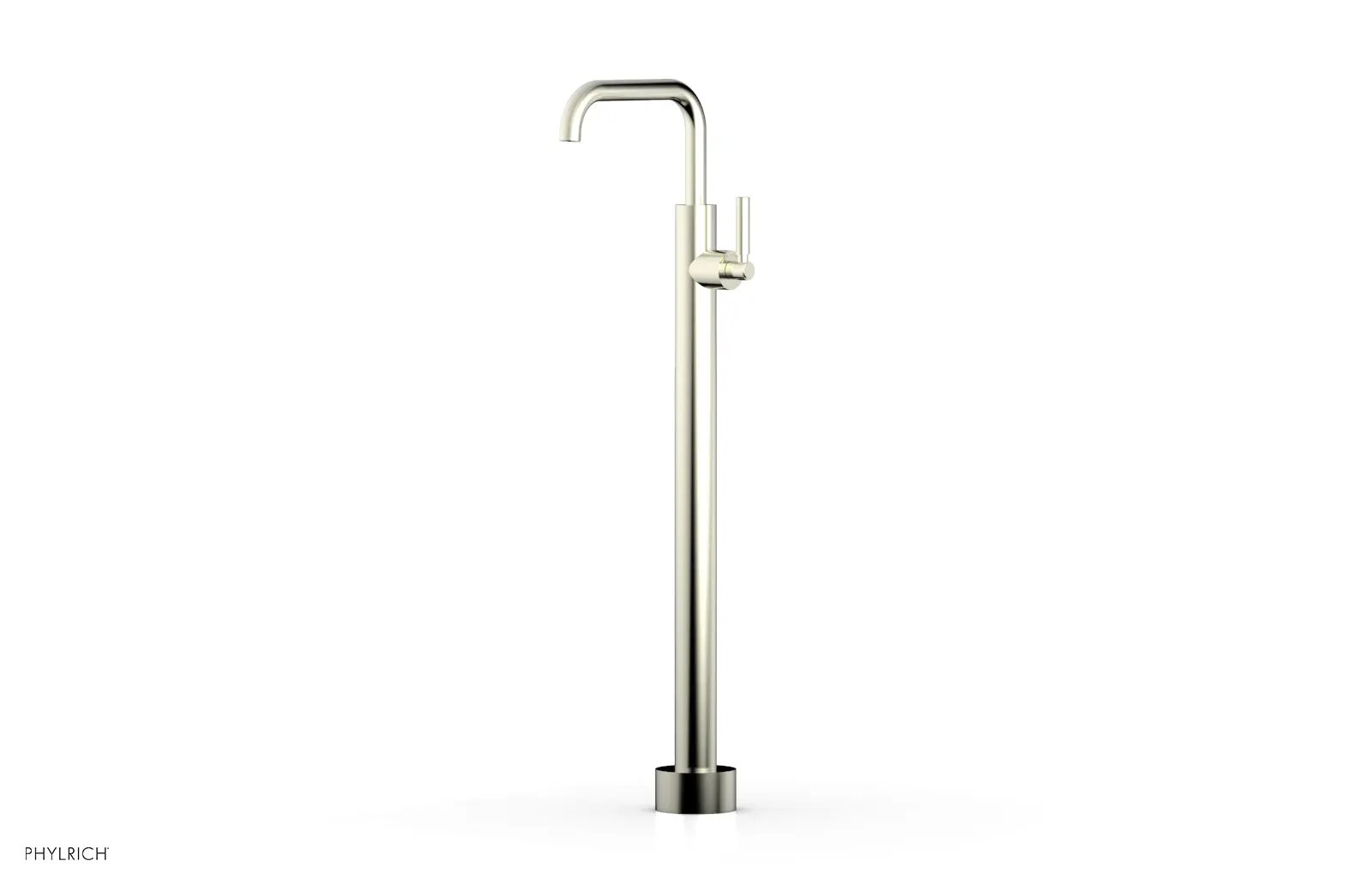 Phylrich BASIC Tall Floor Mount Tub Filler - Lever Handle by Phylrich