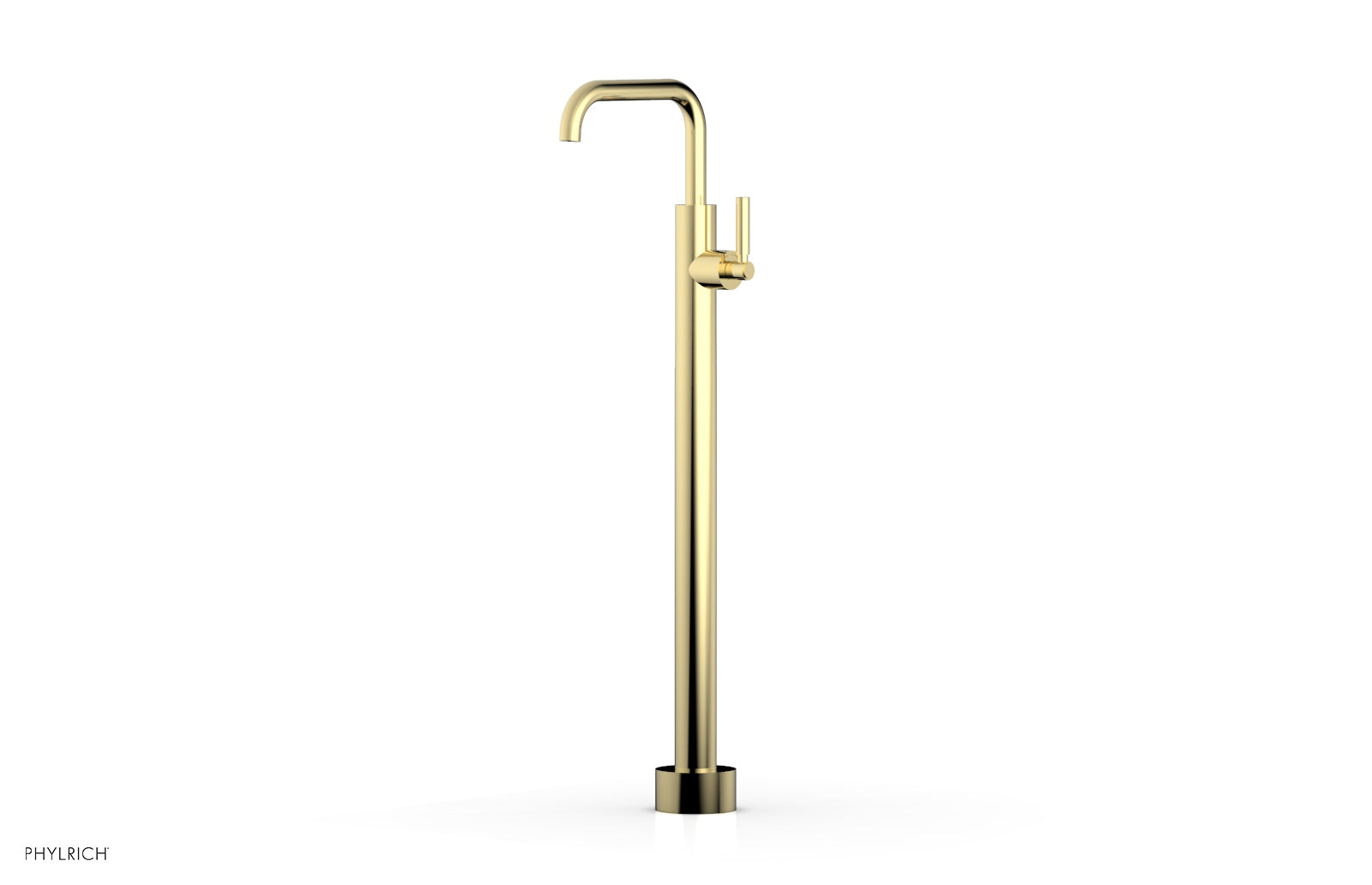 Phylrich BASIC Tall Floor Mount Tub Filler - Lever Handle by Phylrich