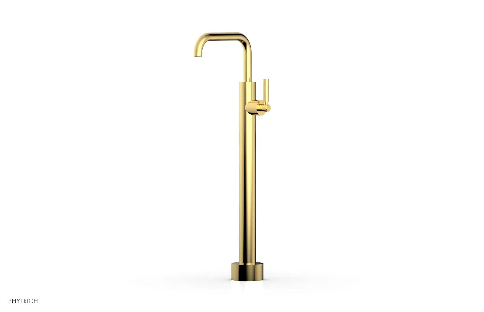Phylrich BASIC Low Floor Mount Tub Filler - Lever Handle by Phylrich