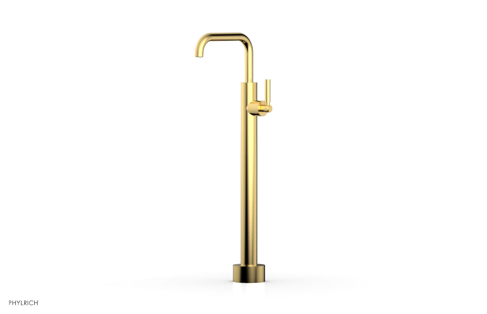 Phylrich BASIC Low Floor Mount Tub Filler - Lever Handle by Phylrich