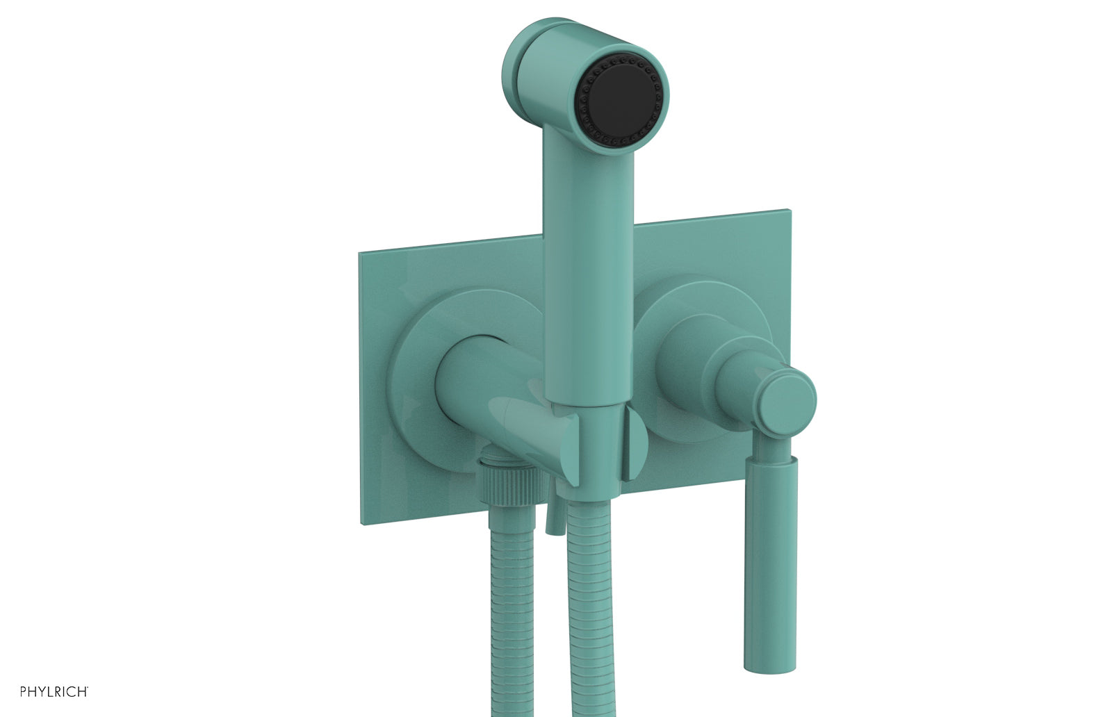 Phylrich BASIC Wall Mounted Bidet, Lever Handle