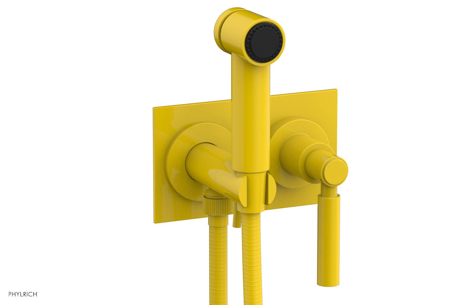 Phylrich BASIC Wall Mounted Bidet, Lever Handle