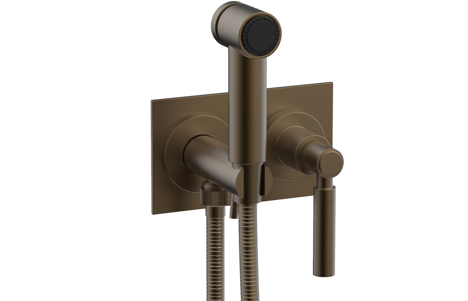 Phylrich BASIC Wall Mounted Bidet, Lever Handle