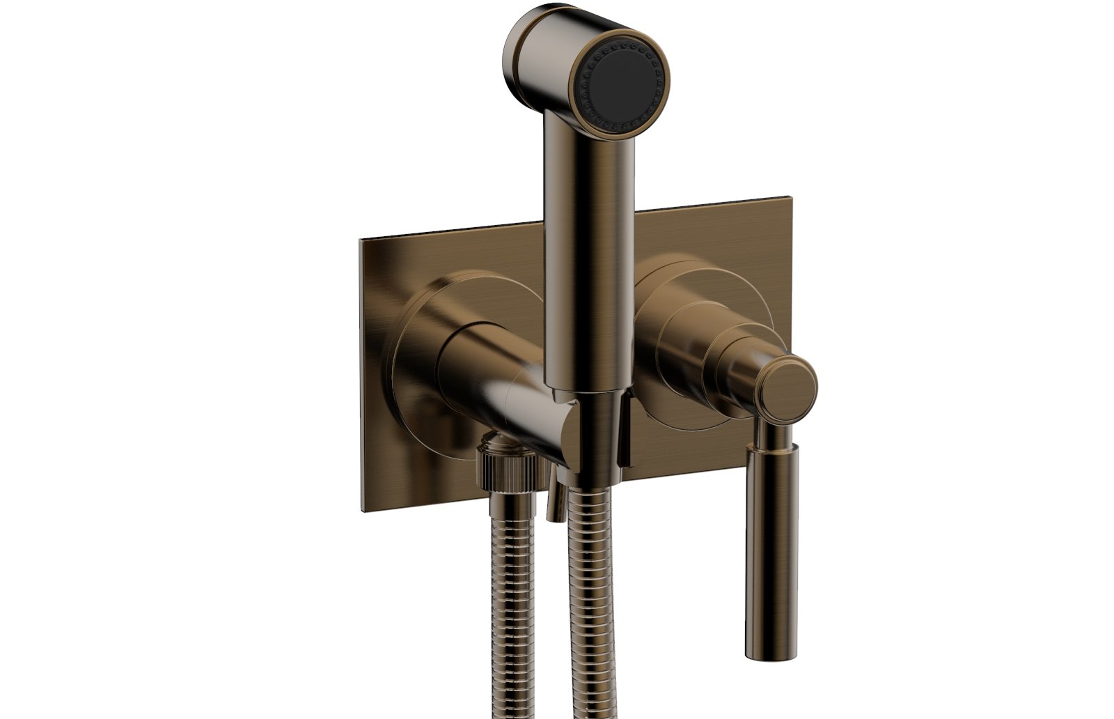 Phylrich BASIC Wall Mounted Bidet, Lever Handle