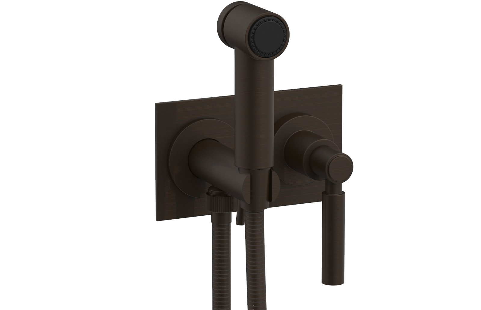 Phylrich BASIC Wall Mounted Bidet, Lever Handle