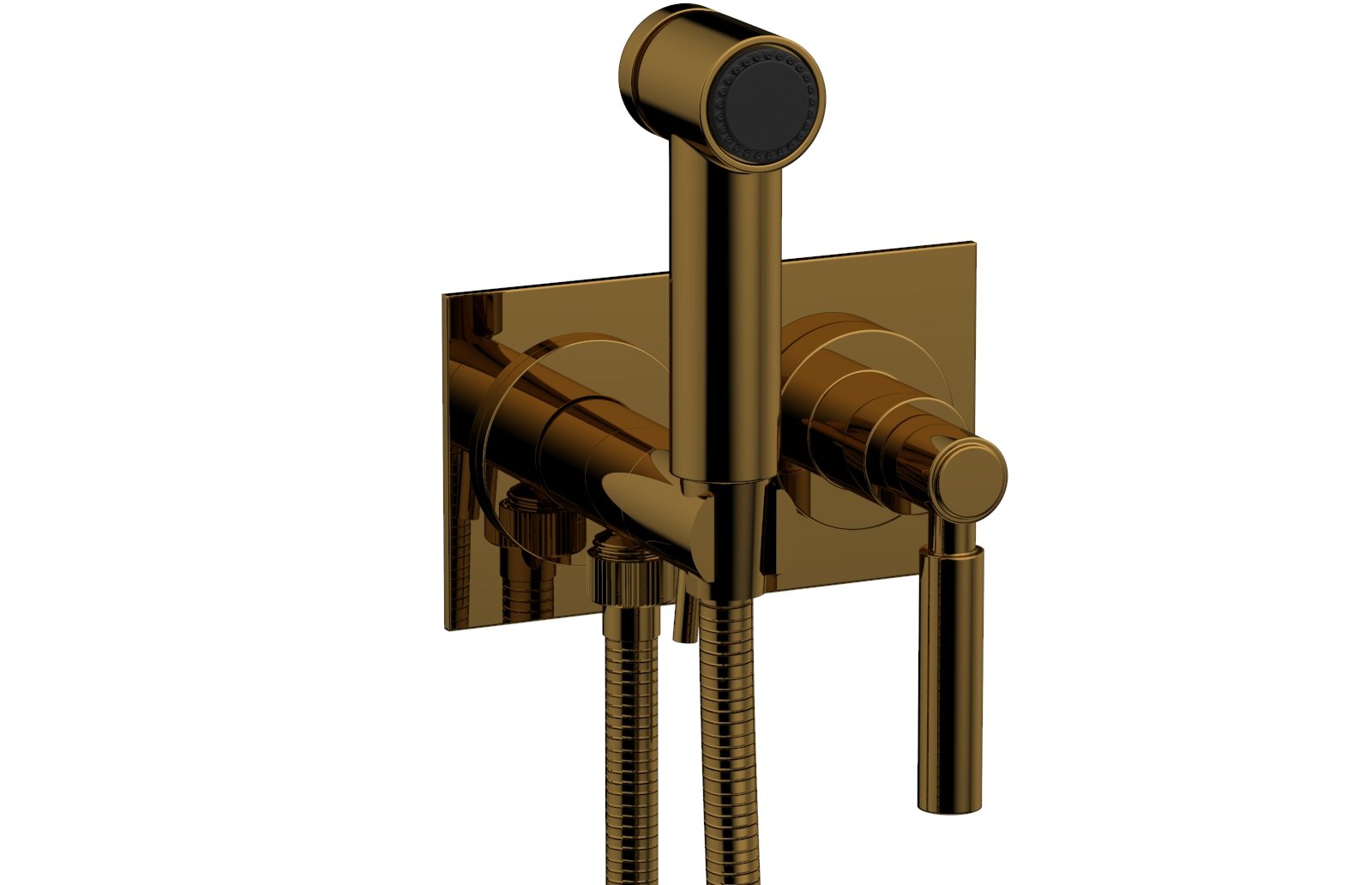 Phylrich BASIC Wall Mounted Bidet, Lever Handle