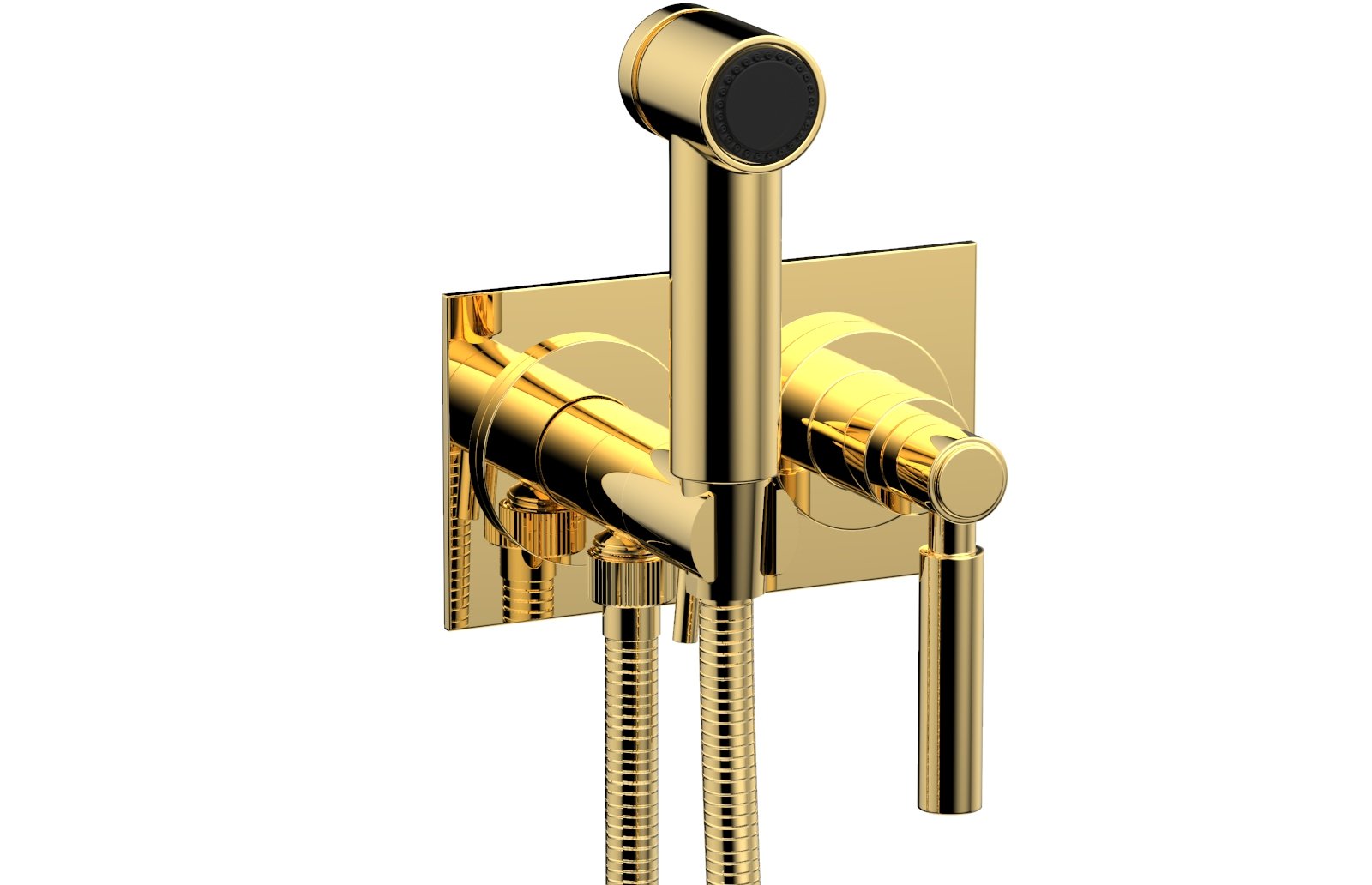 Phylrich BASIC Wall Mounted Bidet, Lever Handle