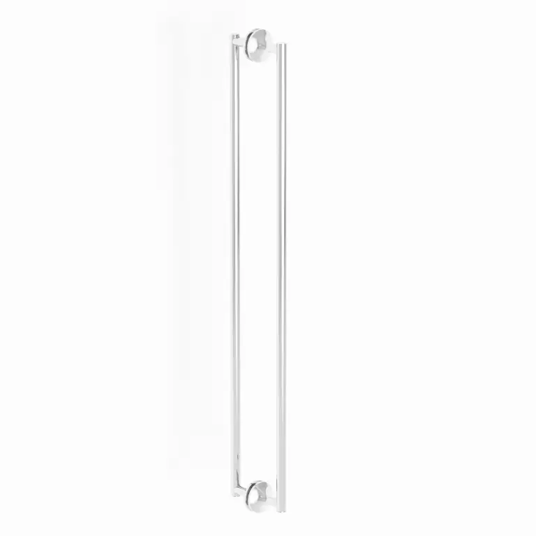 polished chrome lever