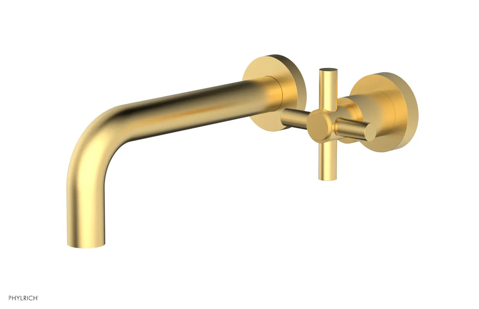 Phylrich BASIC Single Handle Wall Lavatory Set - Cross Handle by Phylrich
