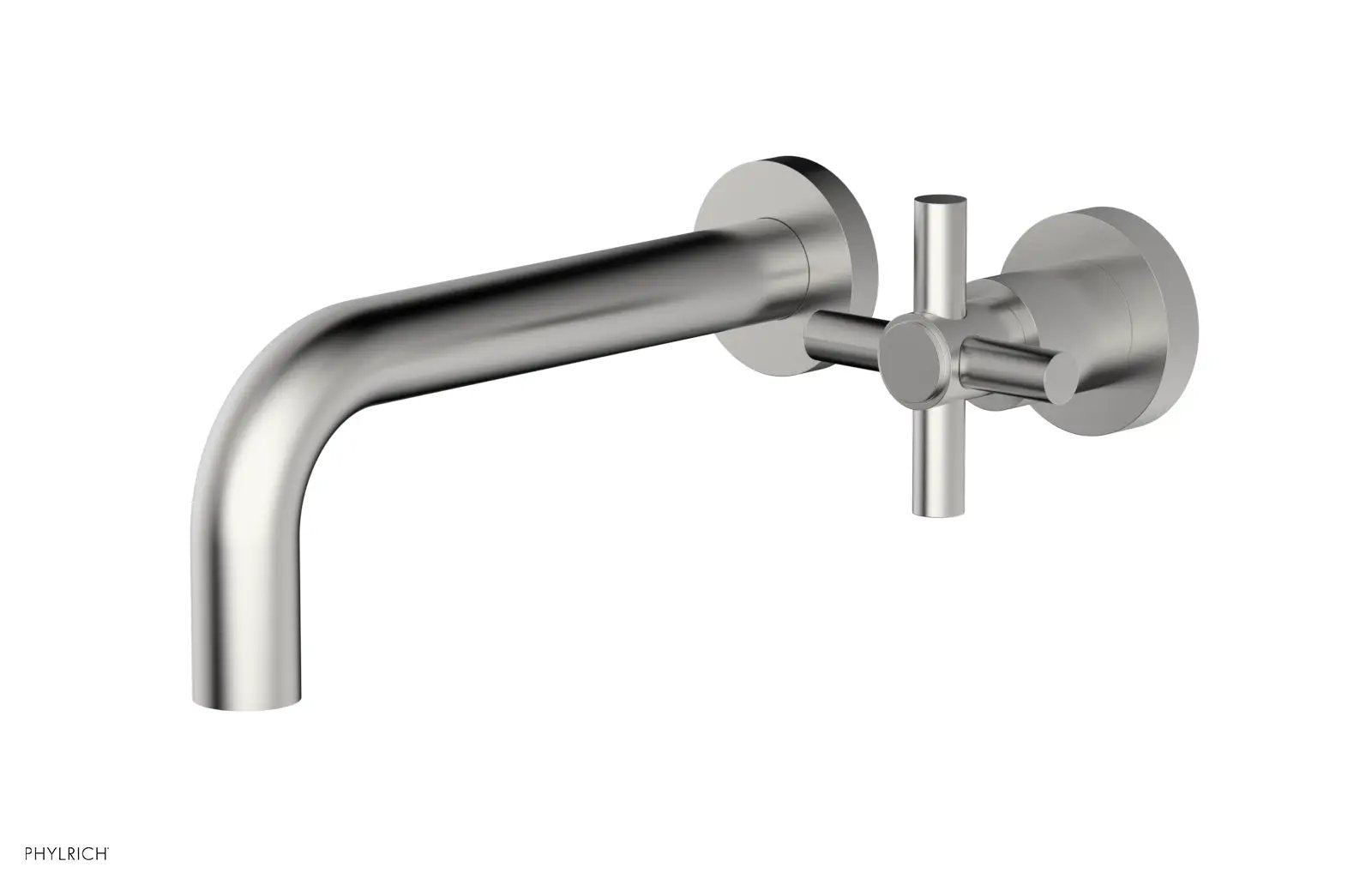 Phylrich BASIC Single Handle Wall Lavatory Set - Cross Handle by Phylrich