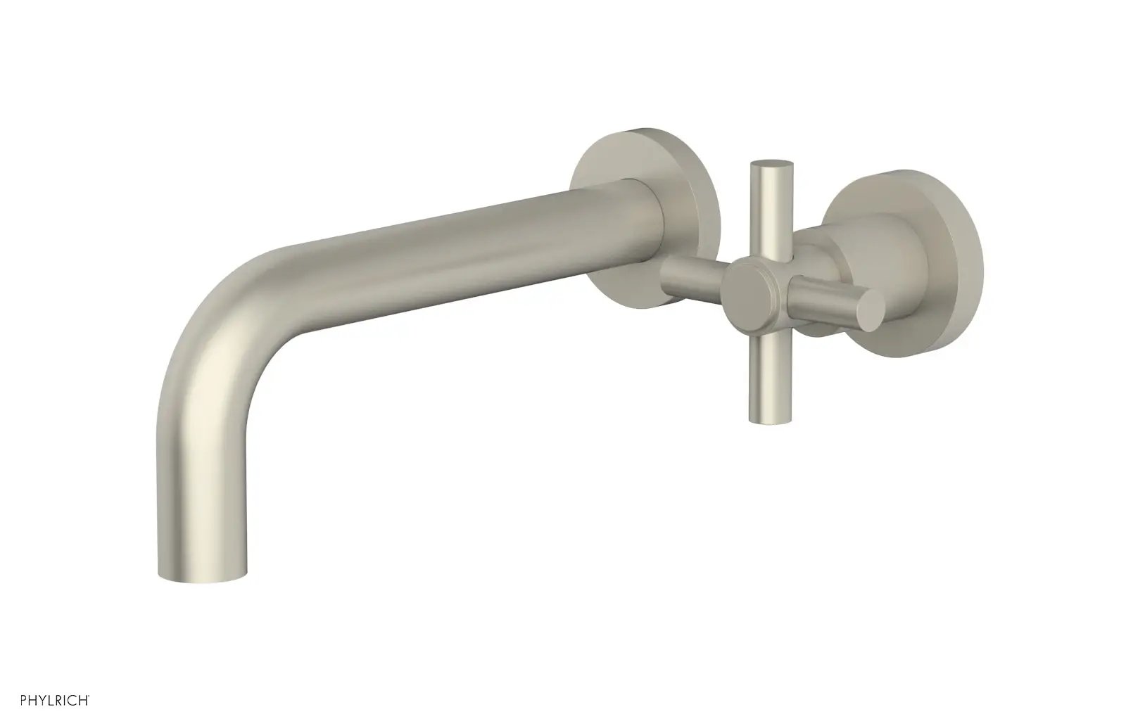 Phylrich BASIC Single Handle Wall Lavatory Set - Cross Handle by Phylrich