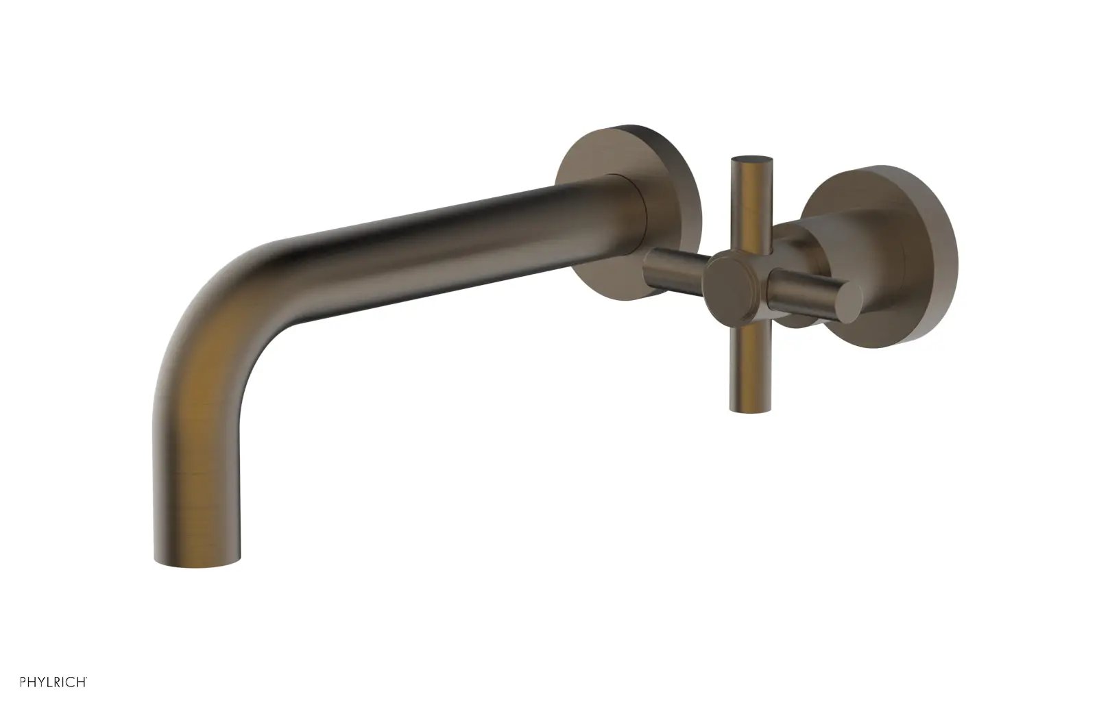 Phylrich BASIC Single Handle Wall Lavatory Set - Cross Handle by Phylrich