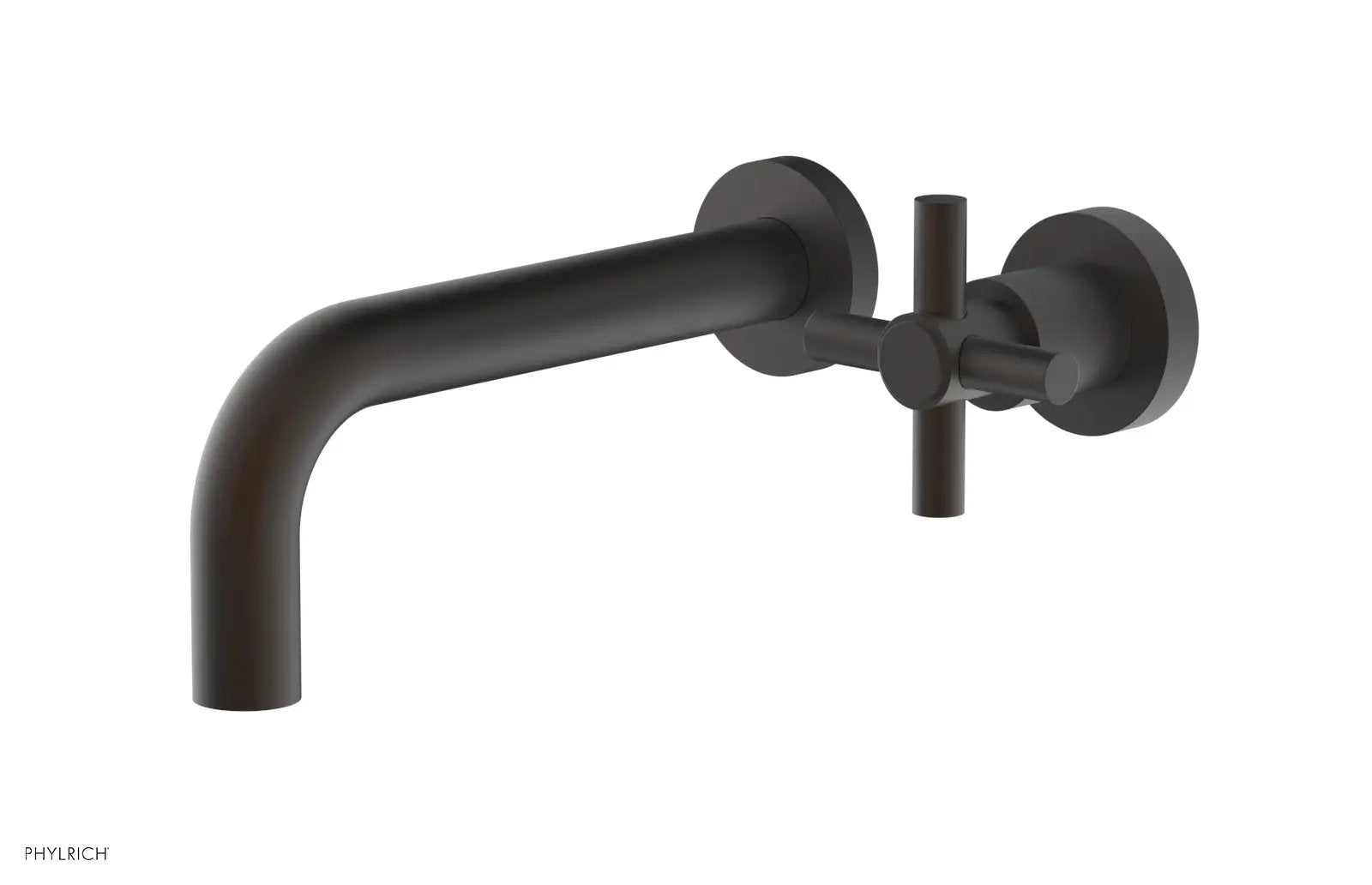 Phylrich BASIC Single Handle Wall Lavatory Set - Cross Handle by Phylrich
