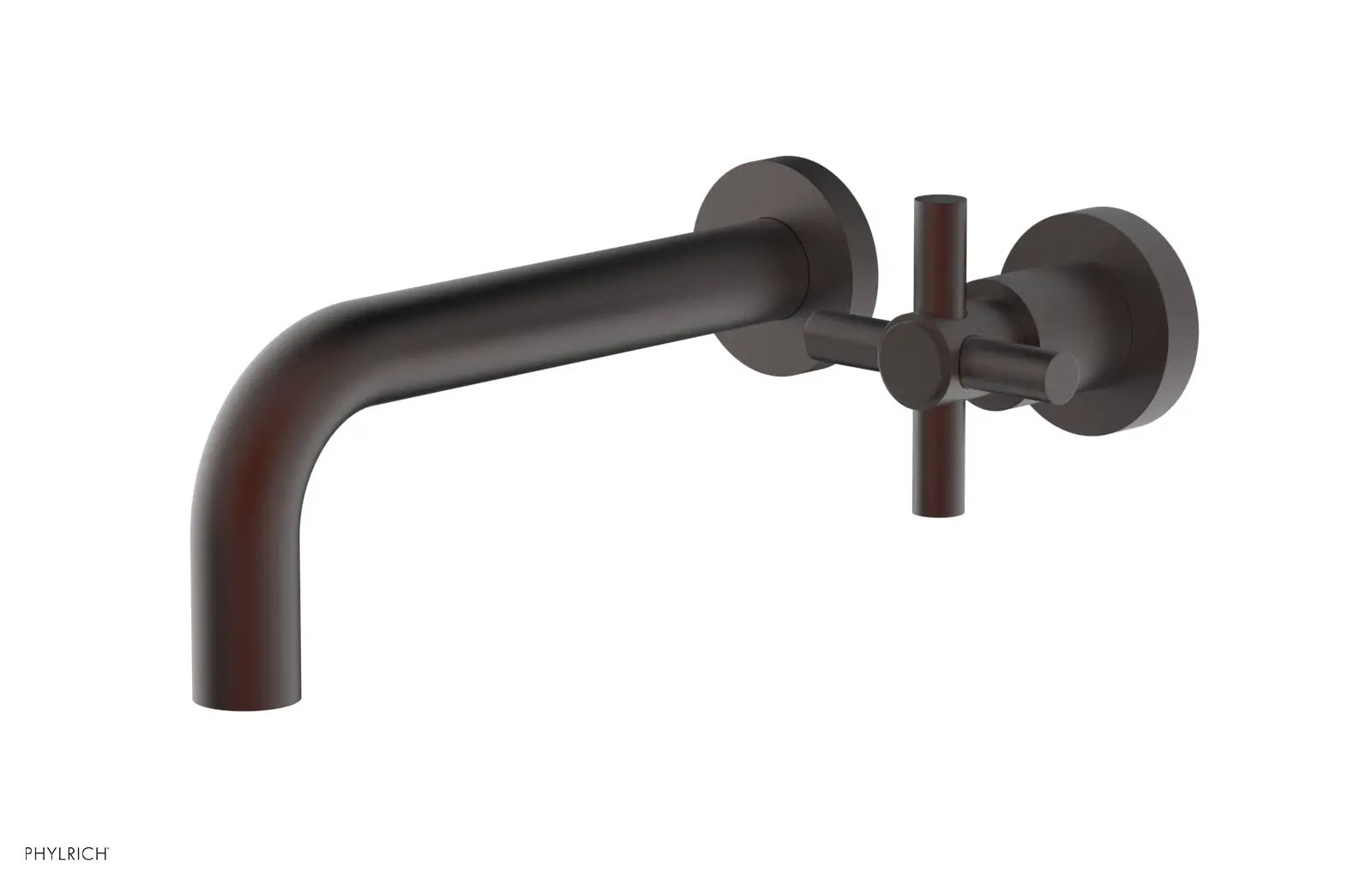 Phylrich BASIC Single Handle Wall Lavatory Set - Cross Handle by Phylrich
