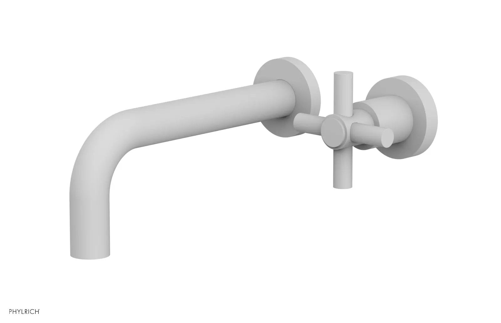 Phylrich BASIC Single Handle Wall Lavatory Set - Cross Handle by Phylrich