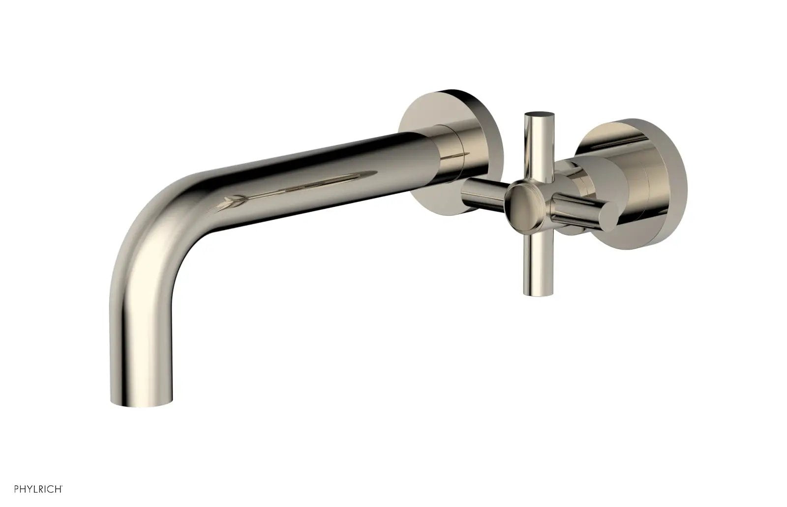Phylrich BASIC Single Handle Wall Lavatory Set - Cross Handle by Phylrich