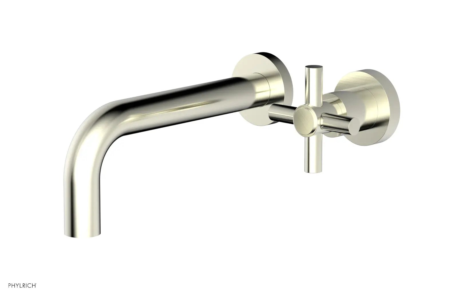 Phylrich BASIC Single Handle Wall Lavatory Set - Cross Handle by Phylrich