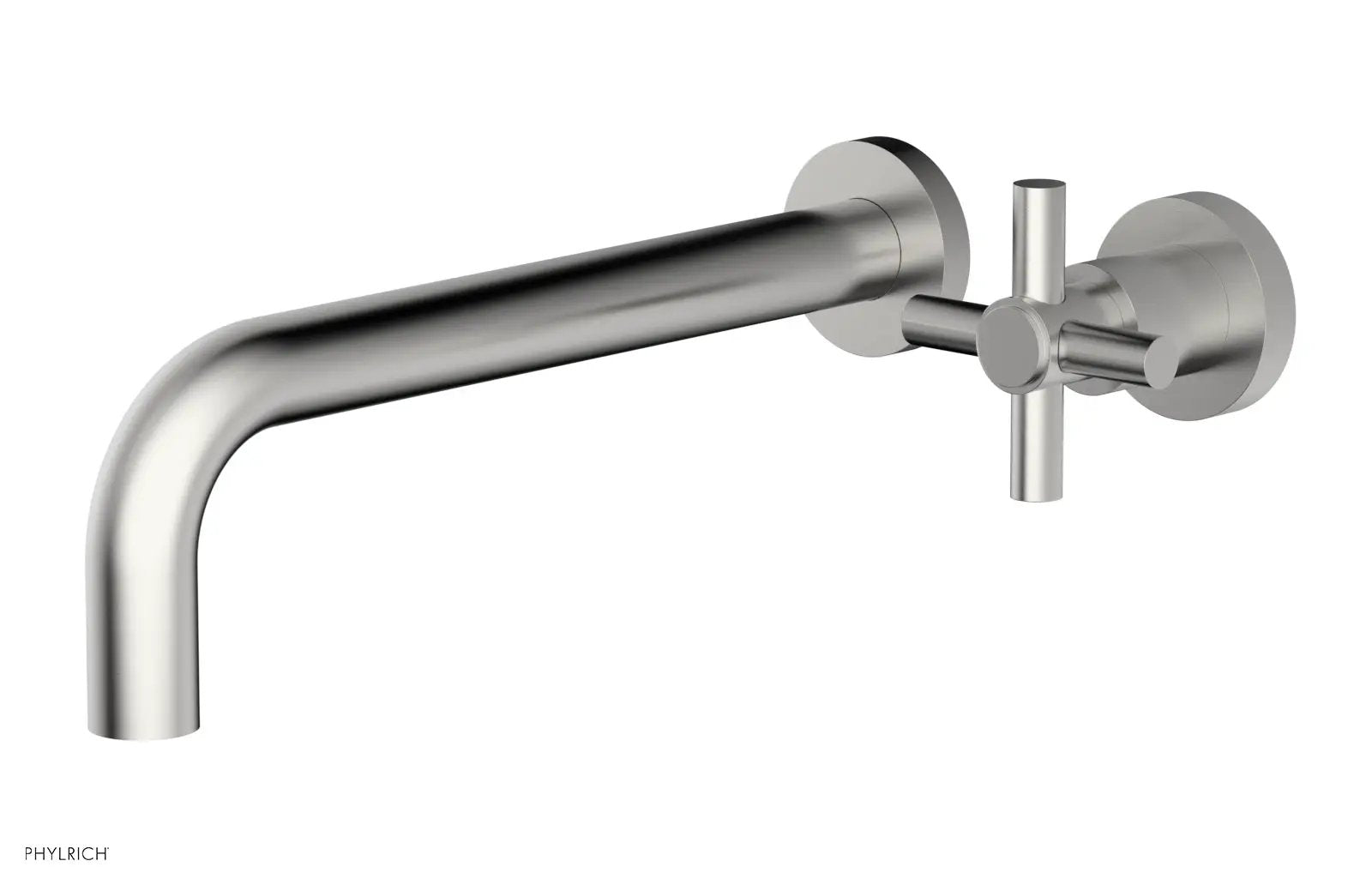 Phylrich BASIC 10" Single Handle Wall Lavatory Set - Cross Handle by Phylrich
