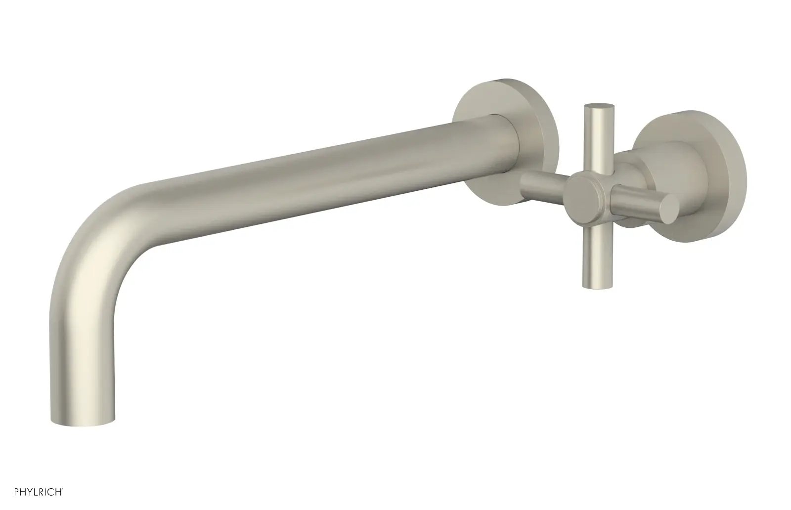 Phylrich BASIC 10" Single Handle Wall Lavatory Set - Cross Handle by Phylrich