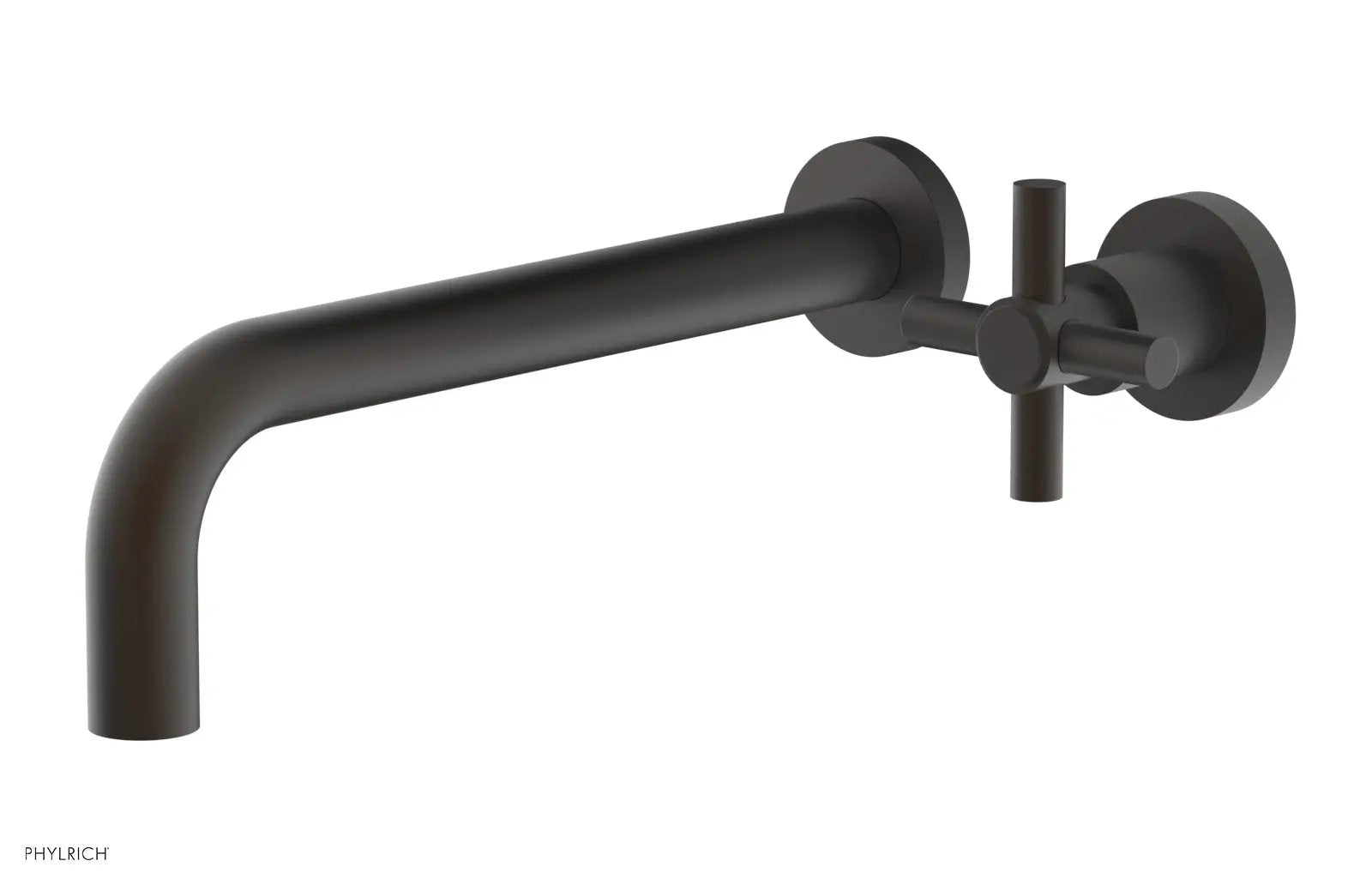Phylrich BASIC 10" Single Handle Wall Lavatory Set - Cross Handle by Phylrich