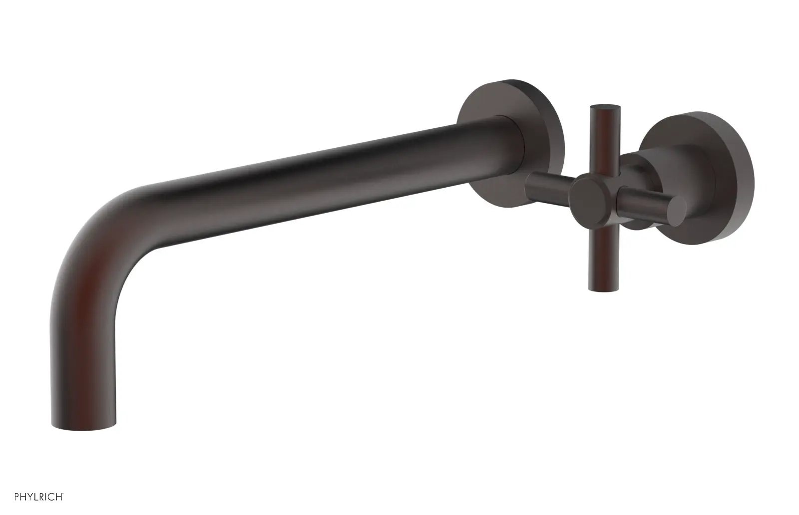 Phylrich BASIC 10" Single Handle Wall Lavatory Set - Cross Handle by Phylrich