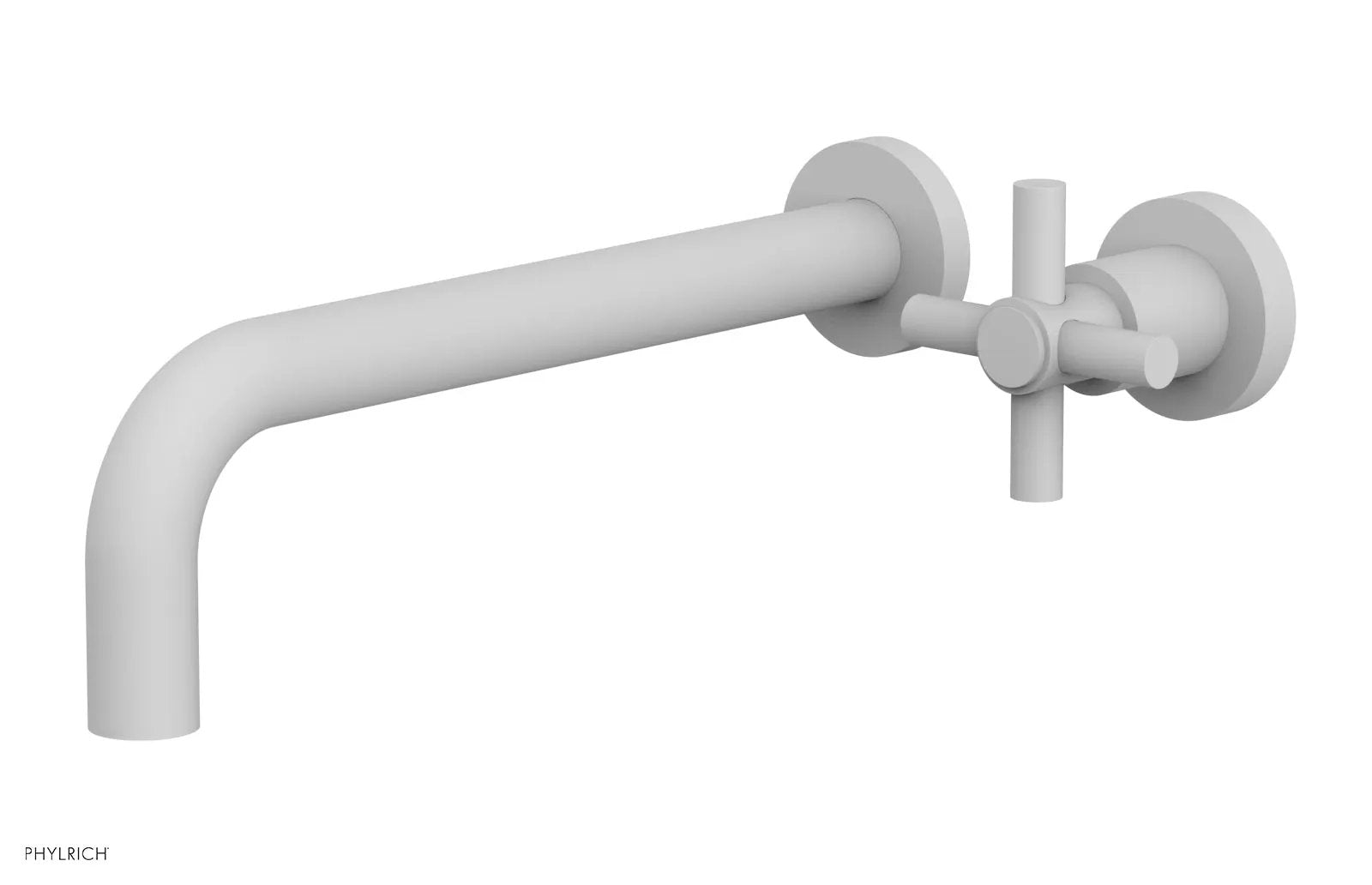 Phylrich BASIC 10" Single Handle Wall Lavatory Set - Cross Handle by Phylrich