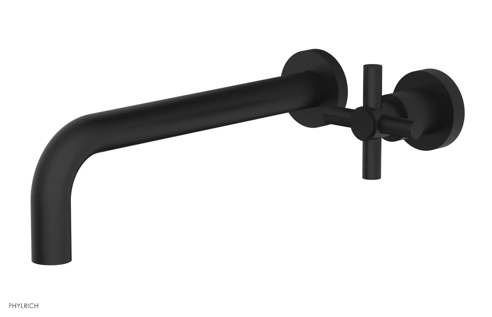 Phylrich BASIC 10" Single Handle Wall Lavatory Set - Cross Handle by Phylrich