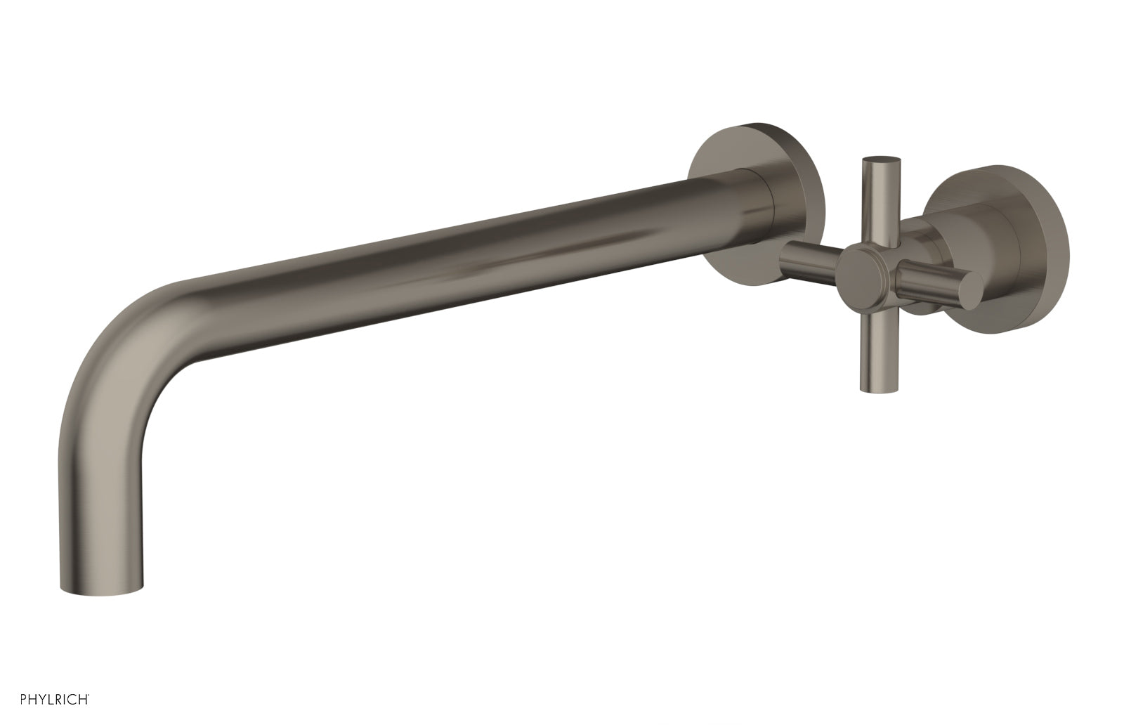 Phylrich BASIC 12" Single Handle Wall Lavatory Set - Cross Handle by Phylrich