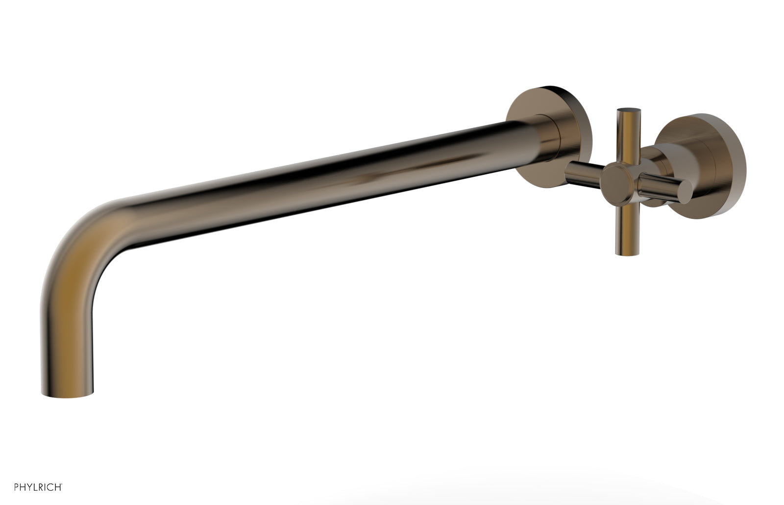 Phylrich BASIC 14" Single Handle Wall Lavatory Set - Cross Handle by Phylrich
