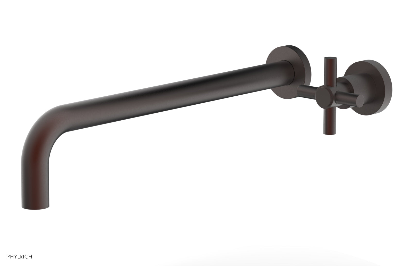 Phylrich BASIC 14" Single Handle Wall Lavatory Set - Cross Handle by Phylrich