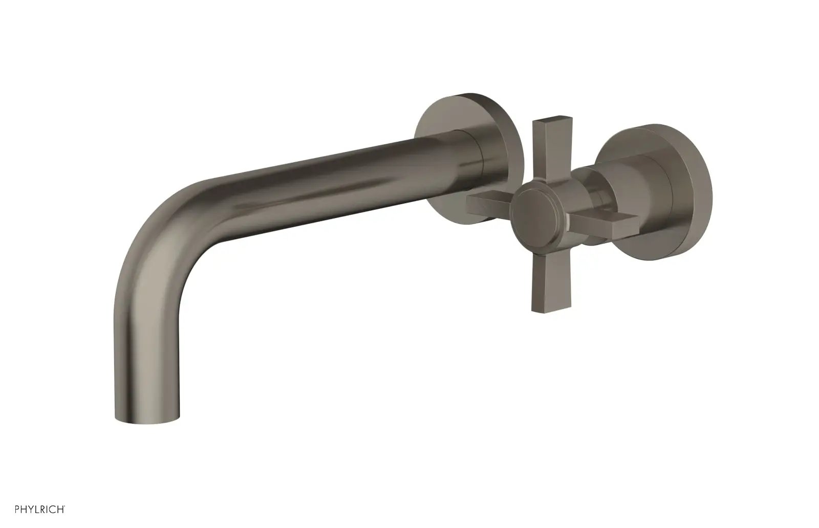 Phylrich BASIC Single Handle Wall Lavatory Set - Cross Handle by Phylrich
