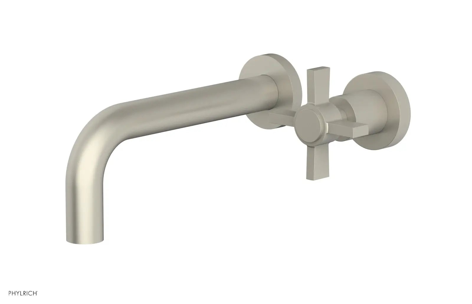 Phylrich BASIC Single Handle Wall Lavatory Set - Cross Handle by Phylrich