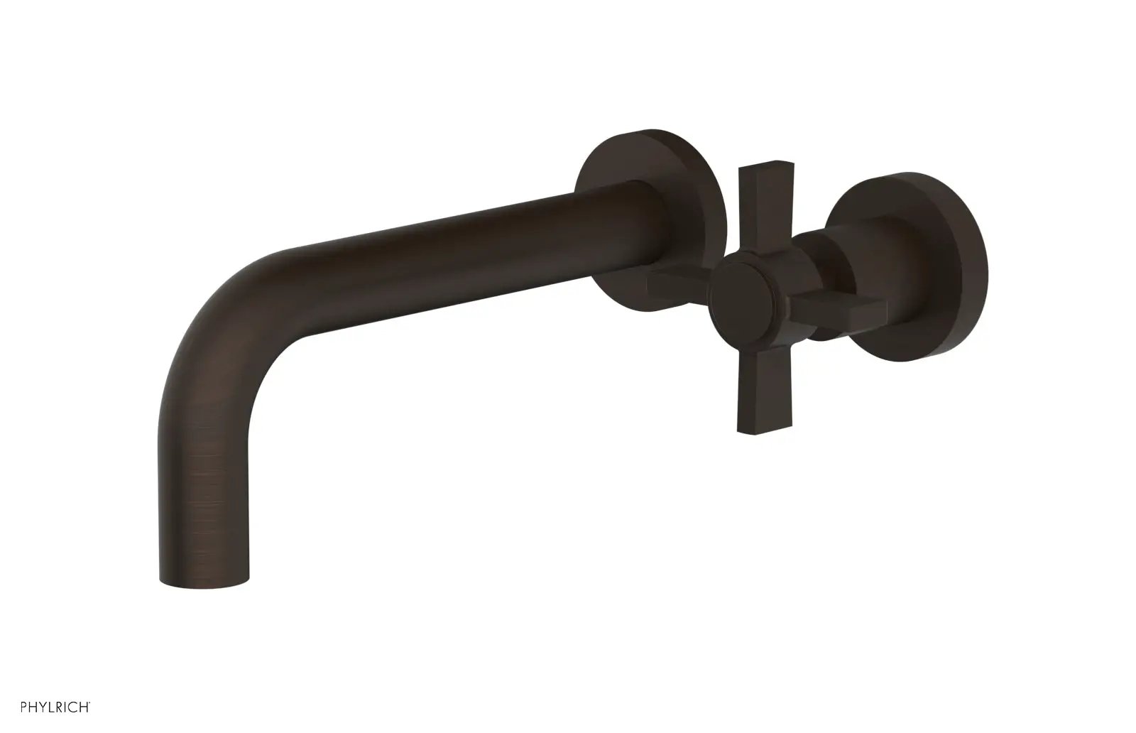 Phylrich BASIC Single Handle Wall Lavatory Set - Cross Handle by Phylrich