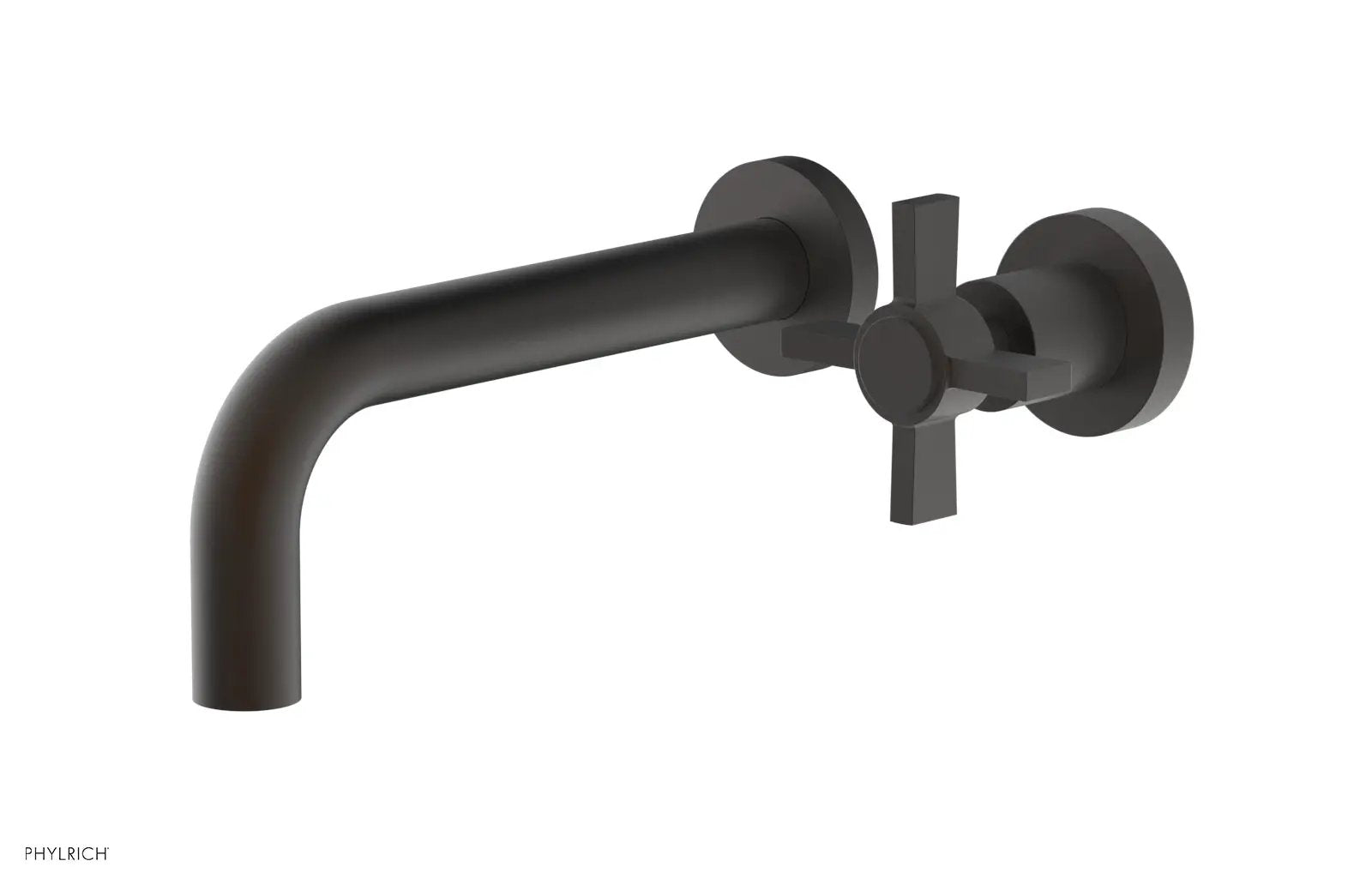 Phylrich BASIC Single Handle Wall Lavatory Set - Cross Handle by Phylrich