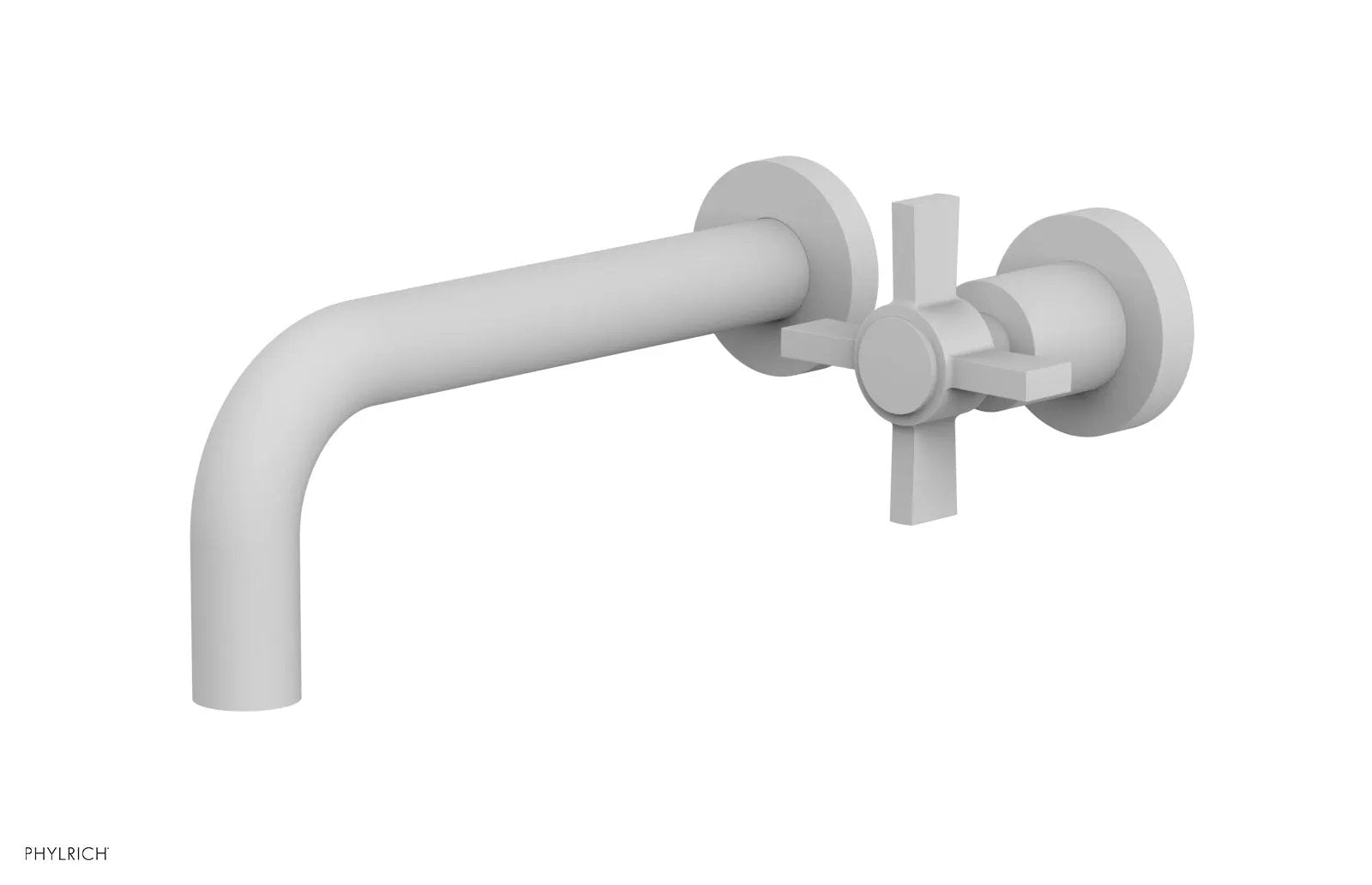 Phylrich BASIC Single Handle Wall Lavatory Set - Cross Handle by Phylrich