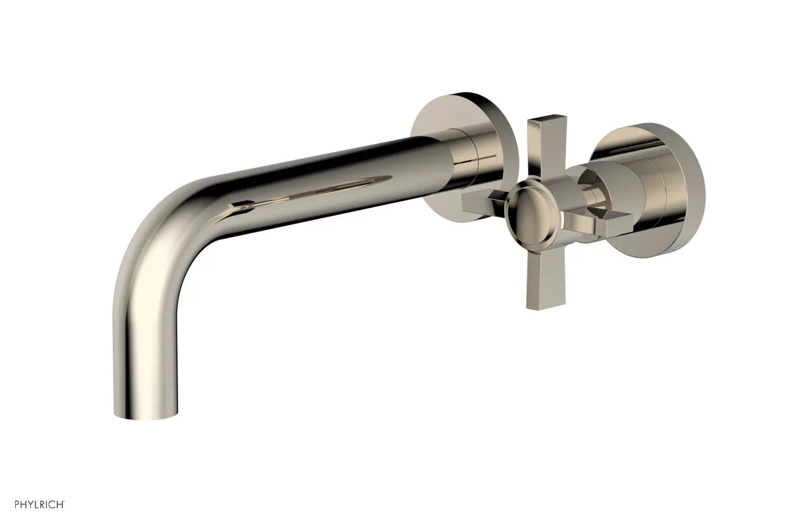 Phylrich BASIC Single Handle Wall Lavatory Set - Cross Handle by Phylrich