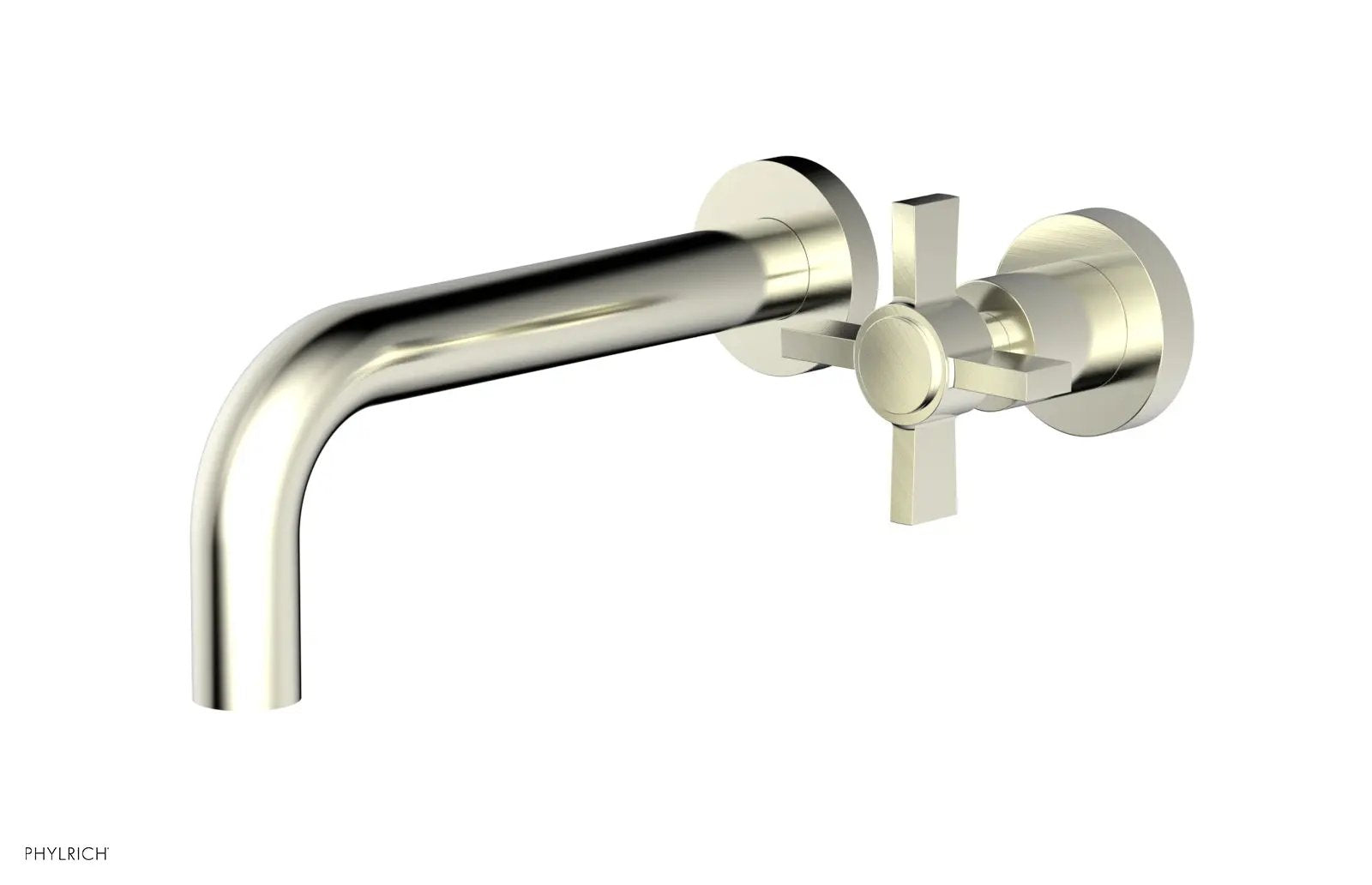 Phylrich BASIC Single Handle Wall Lavatory Set - Cross Handle by Phylrich
