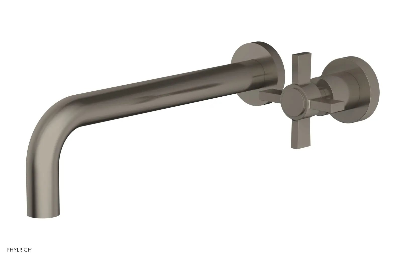 Phylrich BASIC 10" Single Handle Wall Lavatory Set - Cross Handle by Phylrich