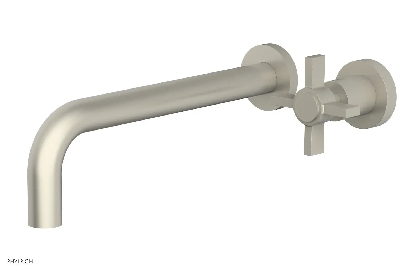 Phylrich BASIC 10" Single Handle Wall Lavatory Set - Cross Handle by Phylrich