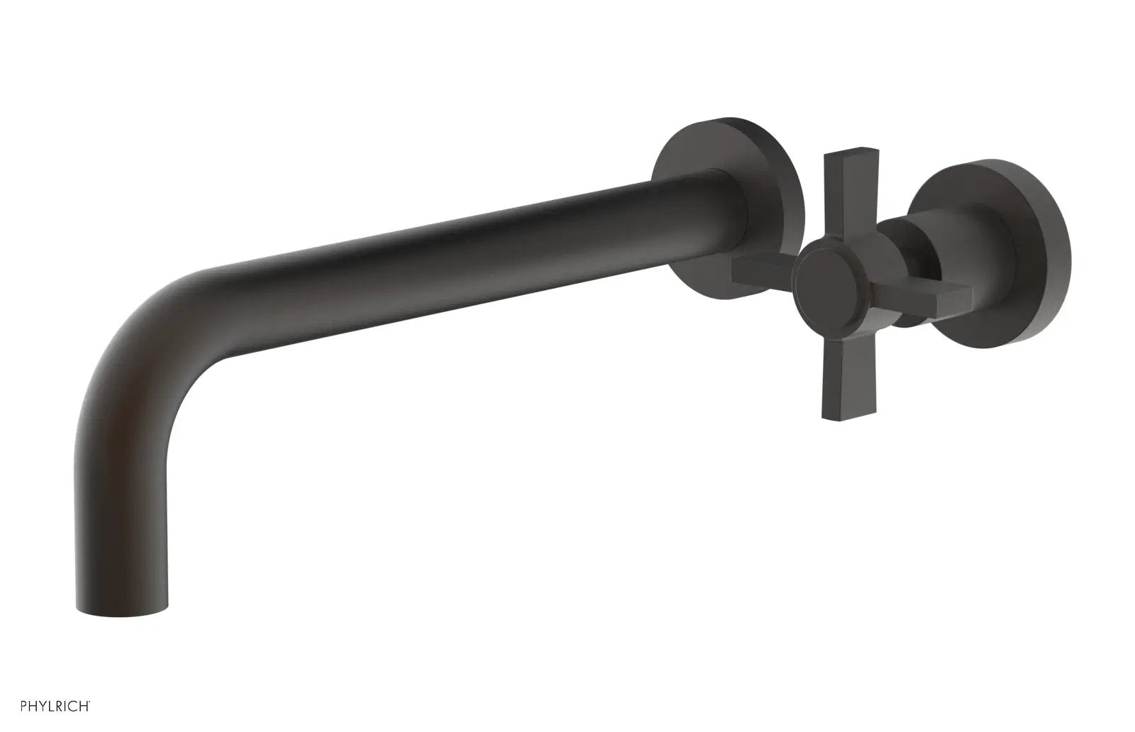 Phylrich BASIC 10" Single Handle Wall Lavatory Set - Cross Handle by Phylrich