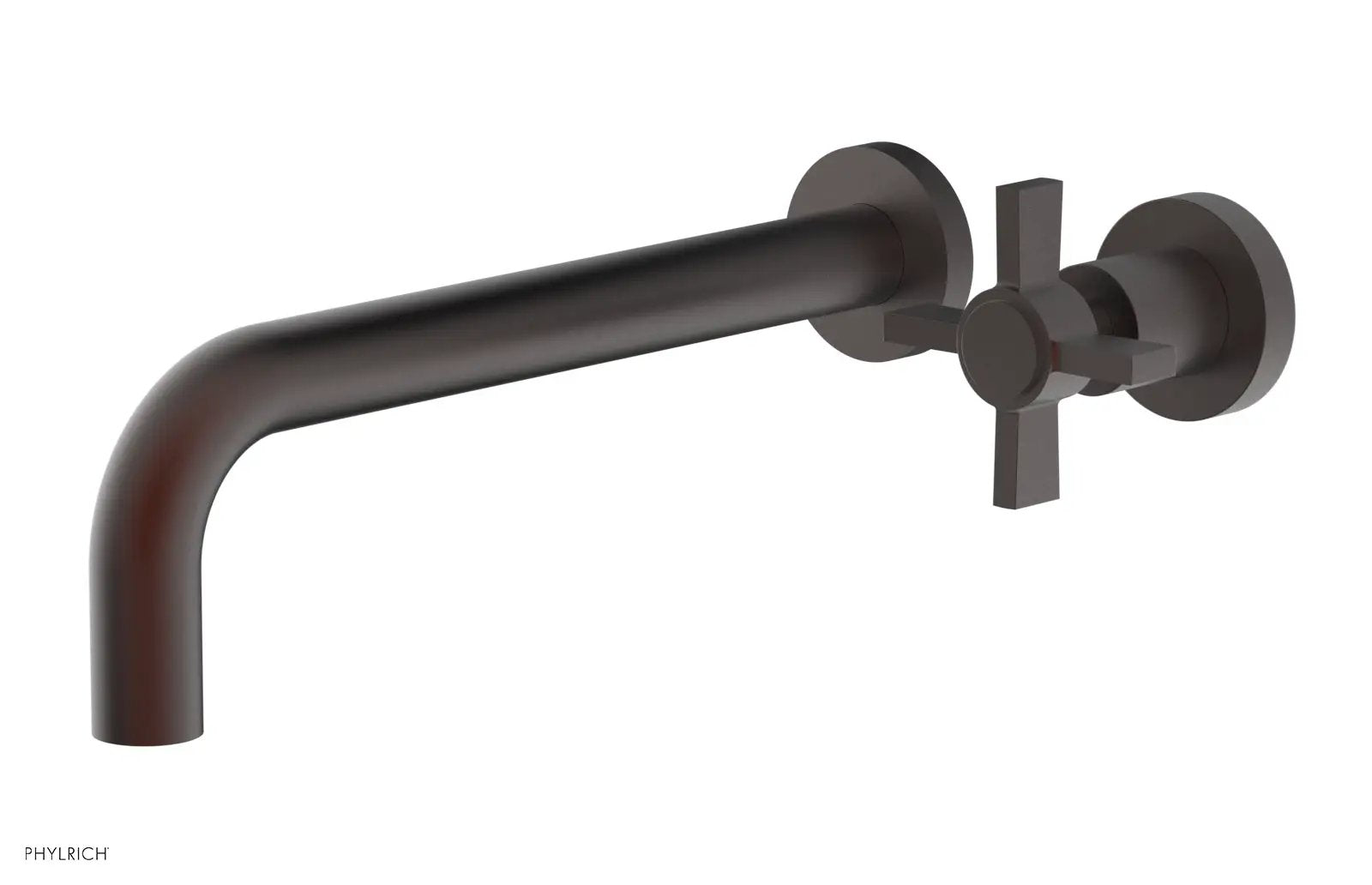 Phylrich BASIC 10" Single Handle Wall Lavatory Set - Cross Handle by Phylrich