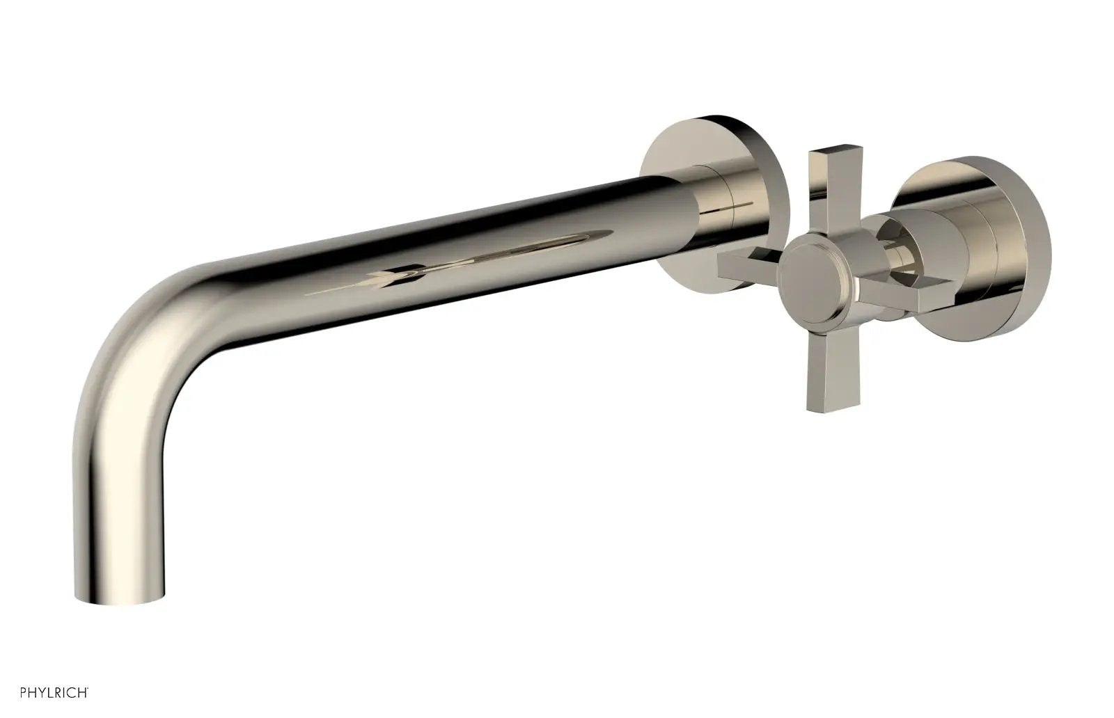 Phylrich BASIC 10" Single Handle Wall Lavatory Set - Cross Handle by Phylrich