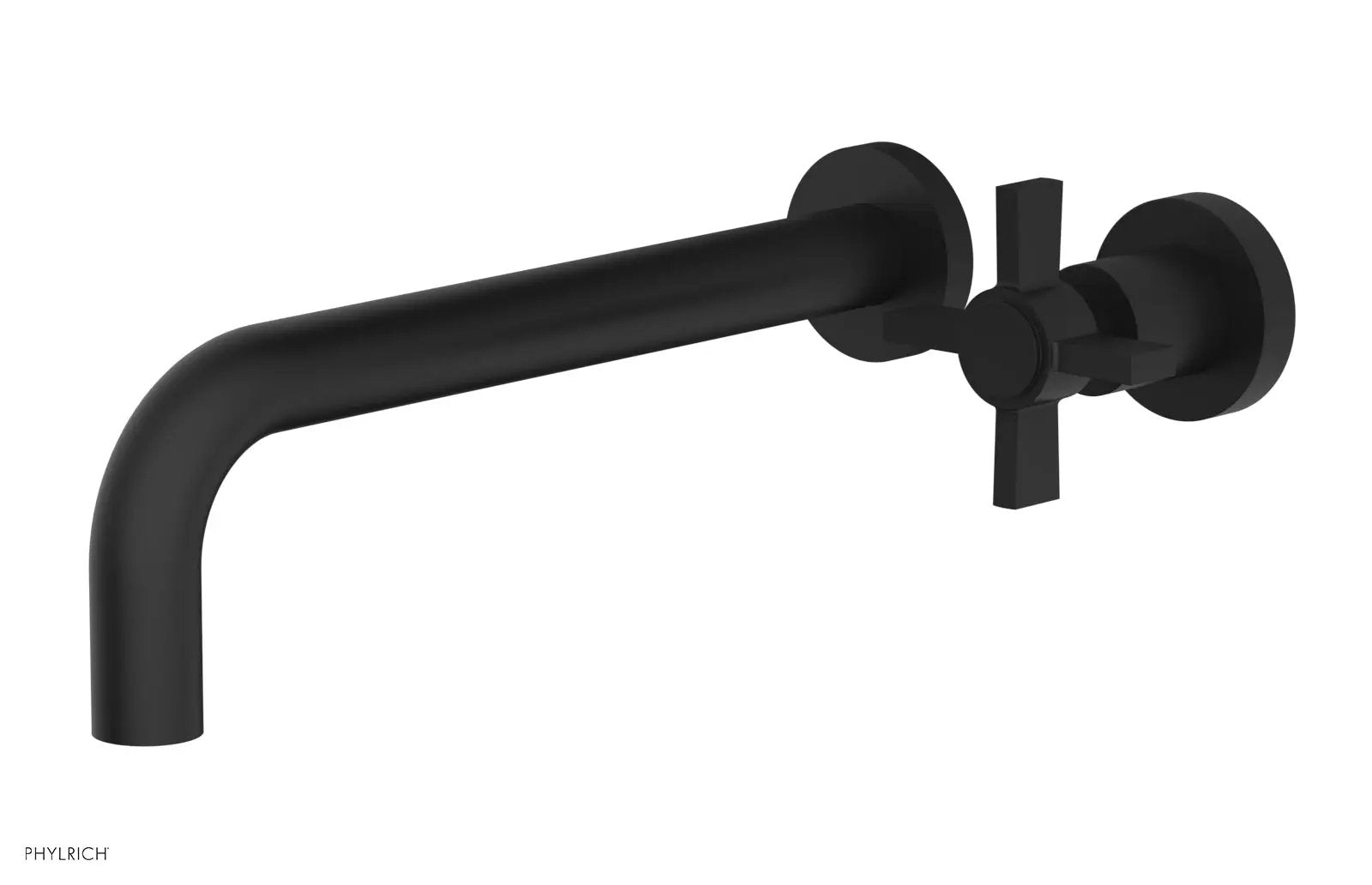 Phylrich BASIC 10" Single Handle Wall Lavatory Set - Cross Handle by Phylrich