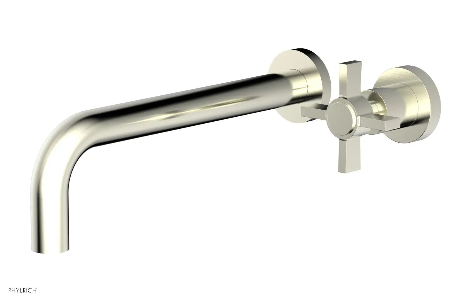 Phylrich BASIC 10" Single Handle Wall Lavatory Set - Cross Handle by Phylrich