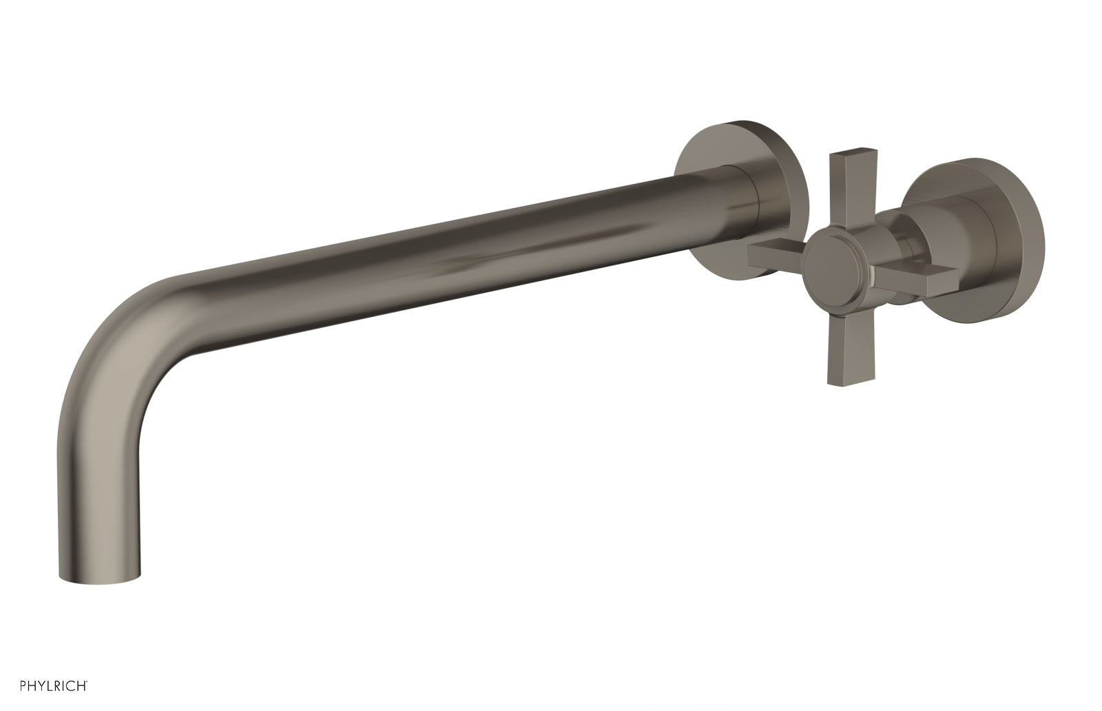 Phylrich BASIC 12" Single Handle Wall Lavatory Set - Cross Handle by Phylrich