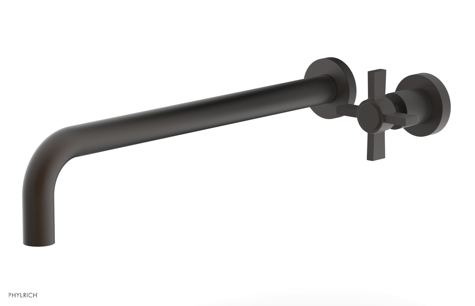 Phylrich BASIC 14" Single Handle Wall Lavatory Set - Cross Handle by Phylrich