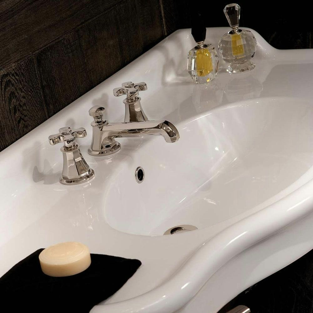 nickel polished faucet