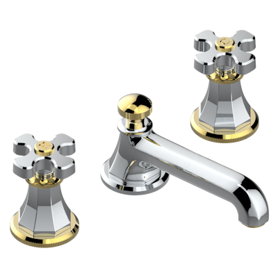 THG Paris Art Déco Widespread Lavatory Set with Drain